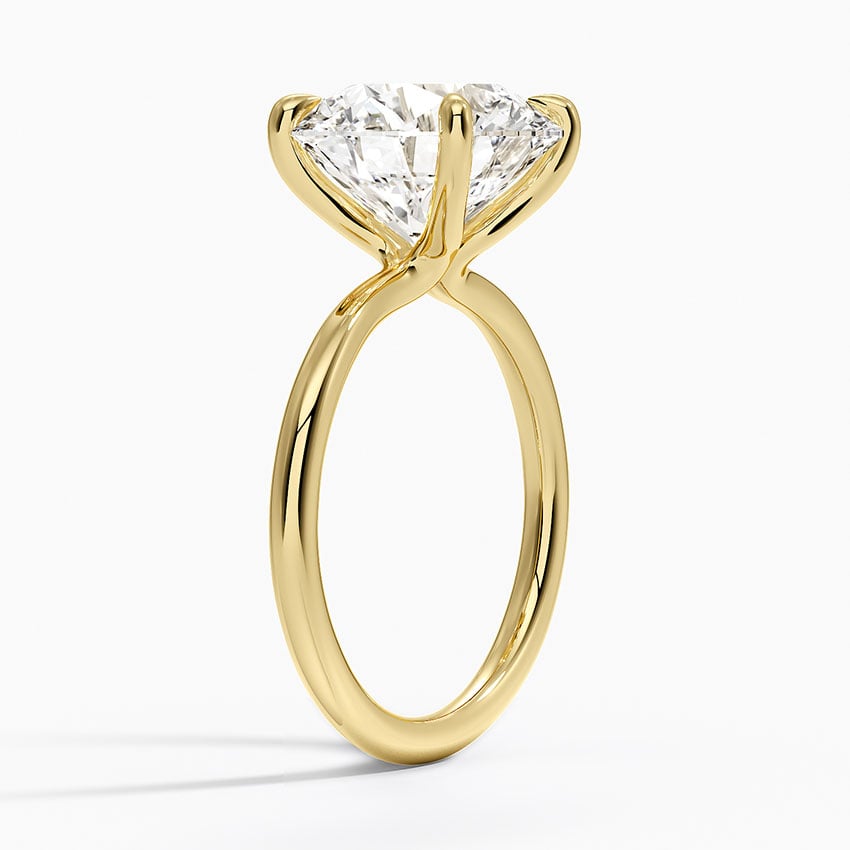 Queenstown Diamond Ring - Yellow Gold - 5 ct - Side 1