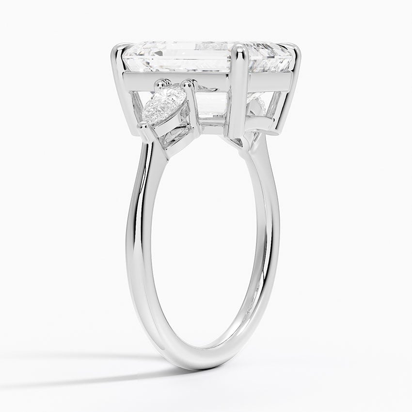 Banff Diamond Ring - White Gold - 5 ct - Side 1