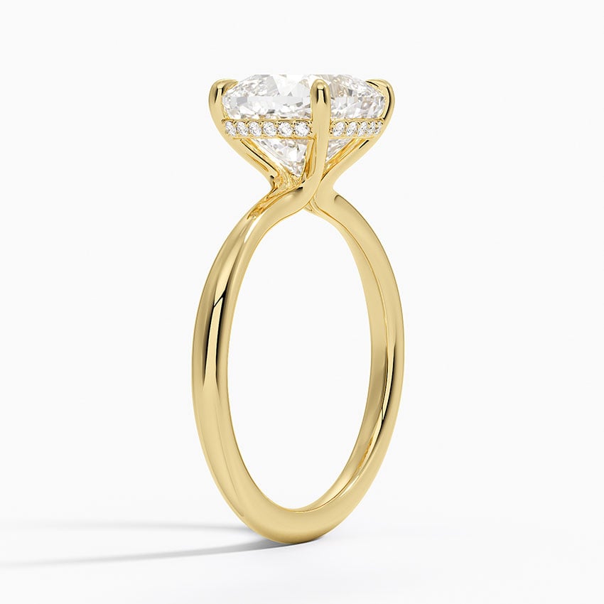 Mykonos Diamond Ring - Yellow Gold - 3 ct - Side 1