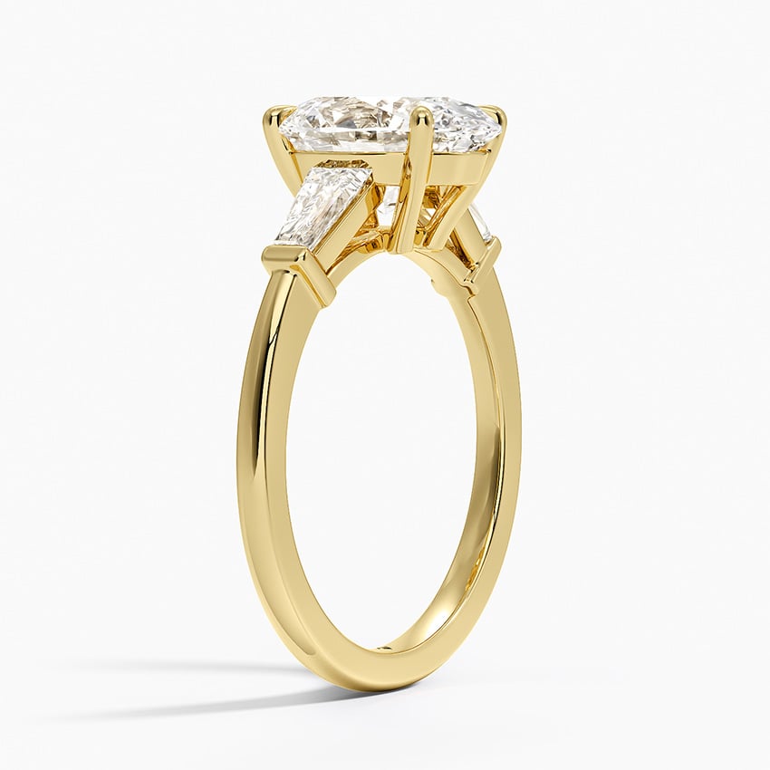 Vienna Diamond Ring - Yellow Gold - 2.5 ct - Side 1