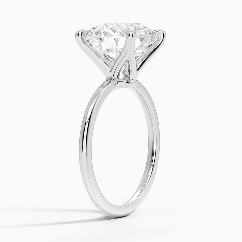 Kerala Diamond Ring - White Gold - 5 ct - Side 1