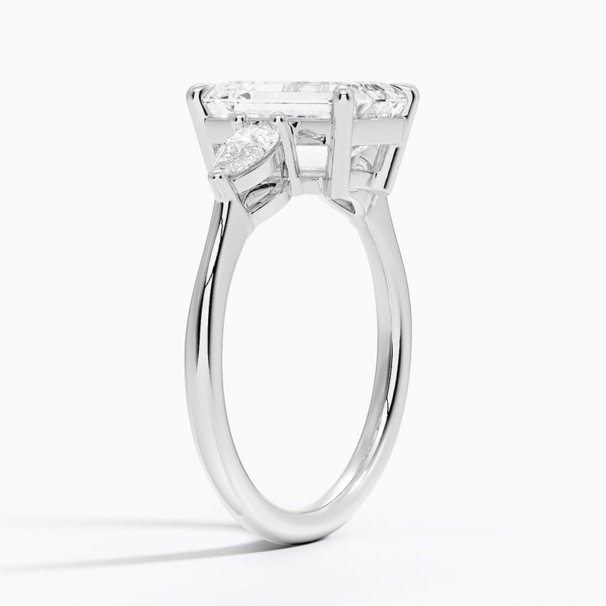 Banff Diamond Ring - White Gold - 2.5 ct - Side 1