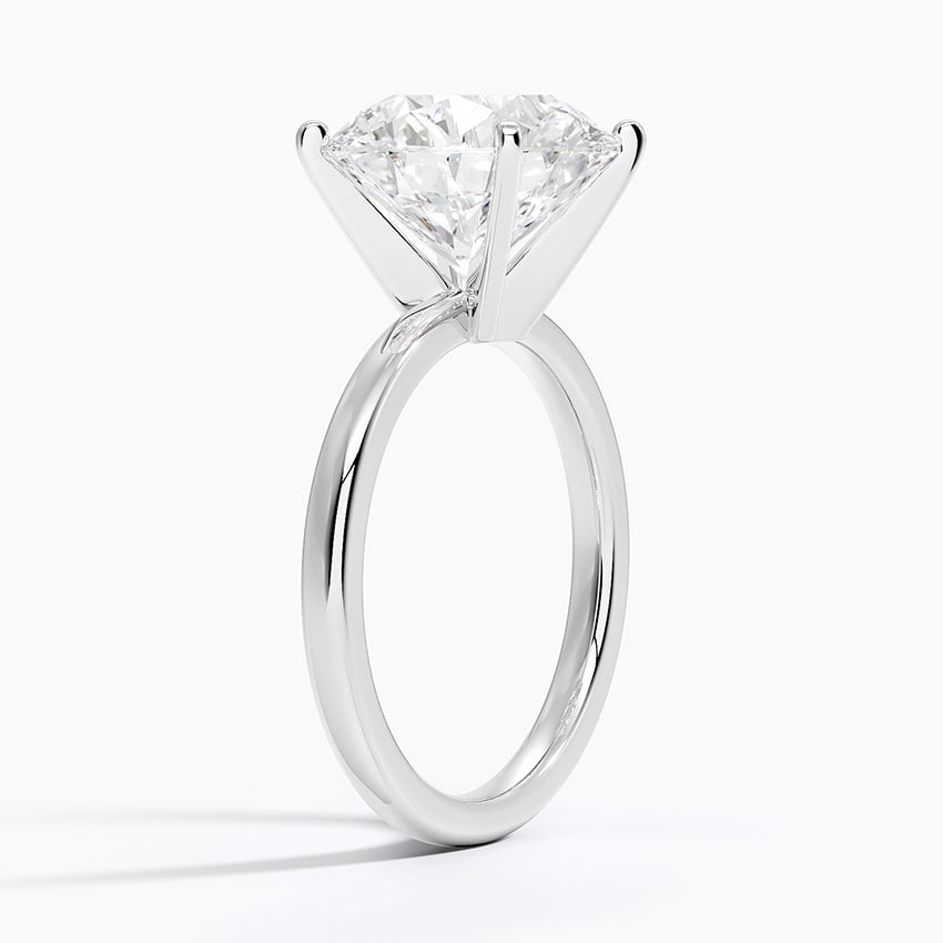 Sausalito Diamond Ring - White Gold - 5 ct - Side 1