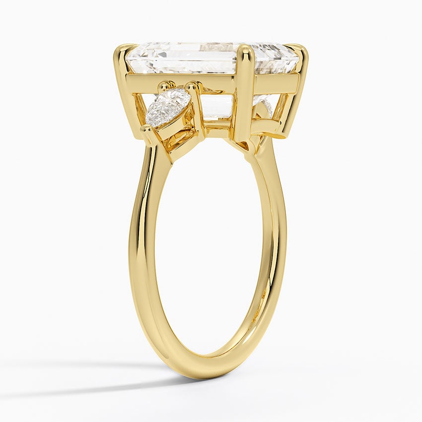 Banff Diamond Ring - Yellow Gold - 5 ct - Side 1