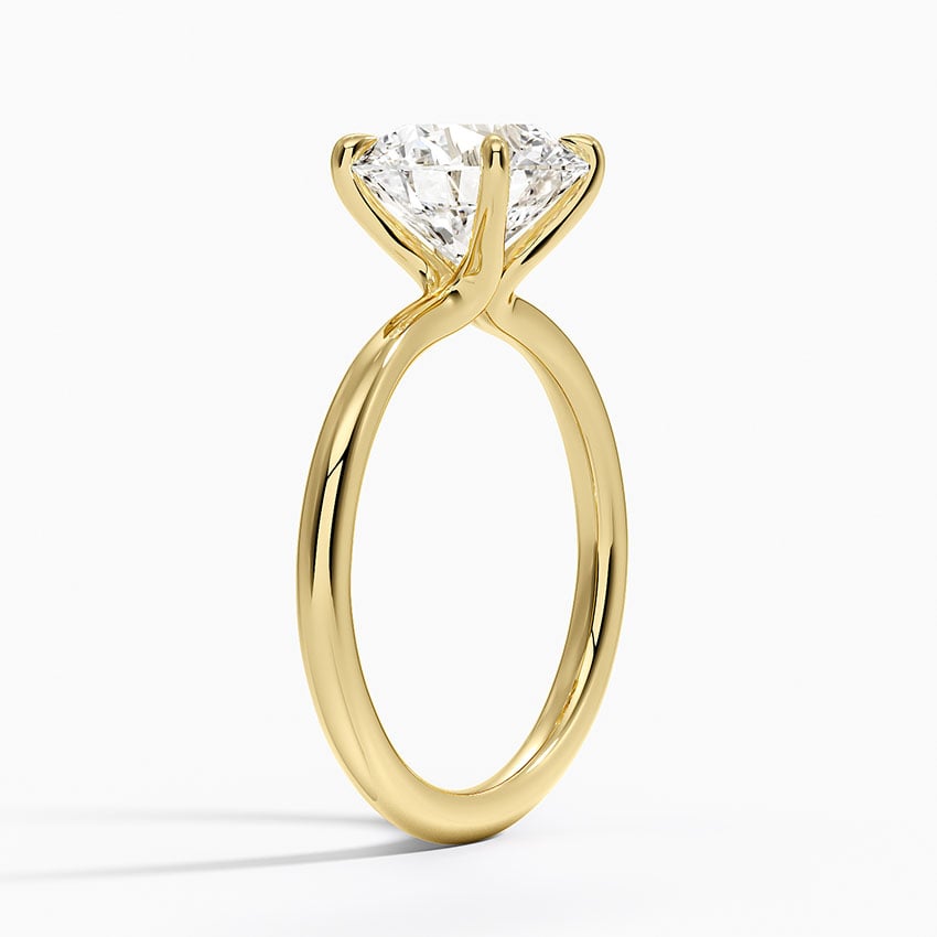 Queenstown Diamond Ring - Yellow Gold - 2.5 ct - Side 1
