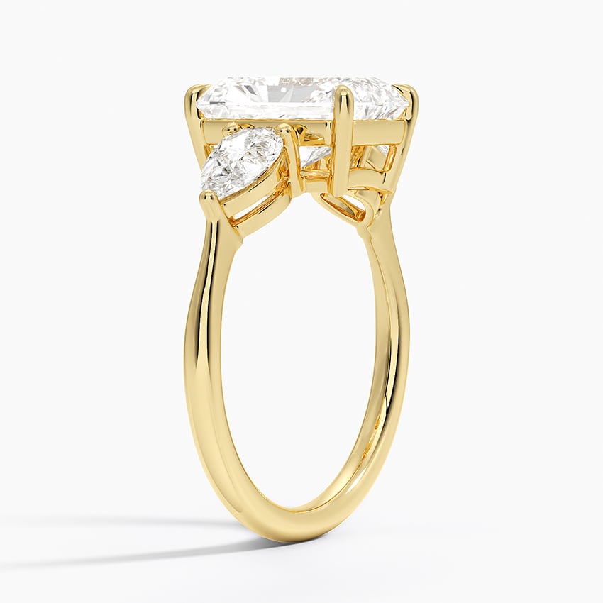 Zanzibar Diamond Ring - Yellow Gold - 2.5 ct - Side 1