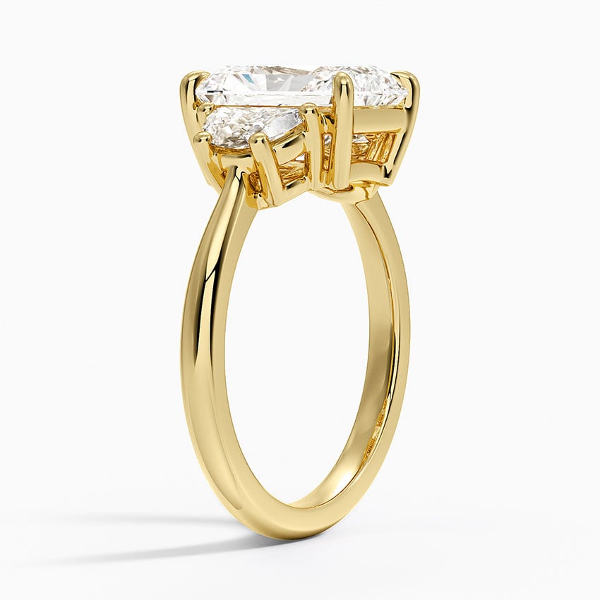 Mendoza Diamond Ring - Yellow Gold - 2.5 ct - Side 1