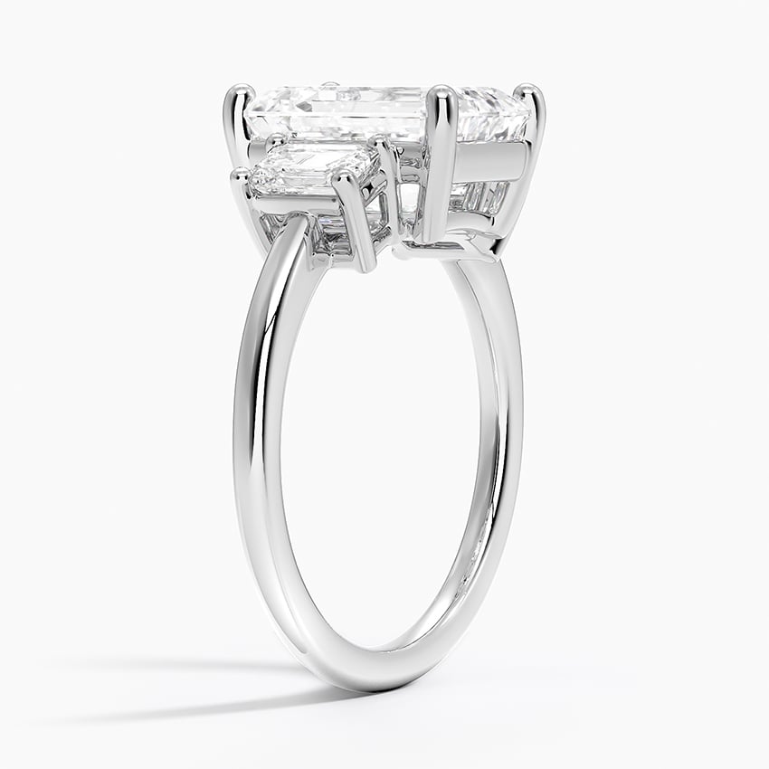 St. Moritz Diamond Ring - White Gold - 3 ct - Side 1