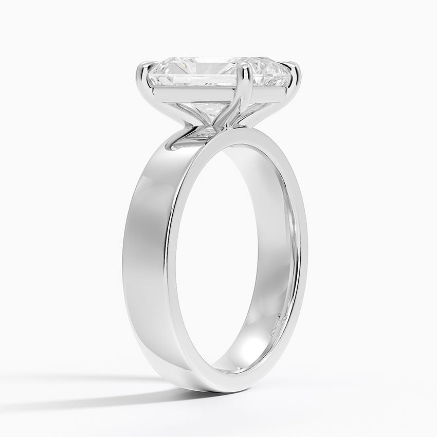 Savannah Diamond Ring - White Gold - 2 ct - Side 1