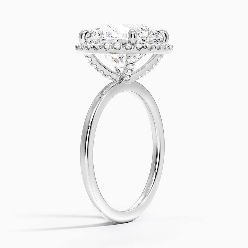 Sedona Diamond Ring - White Gold - 5 ct - Side 1