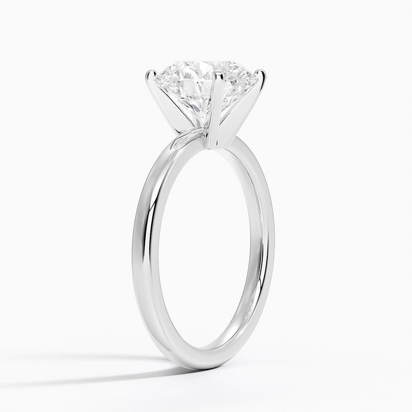 Sausalito Diamond Ring - White Gold - 2.5 ct - Side 1