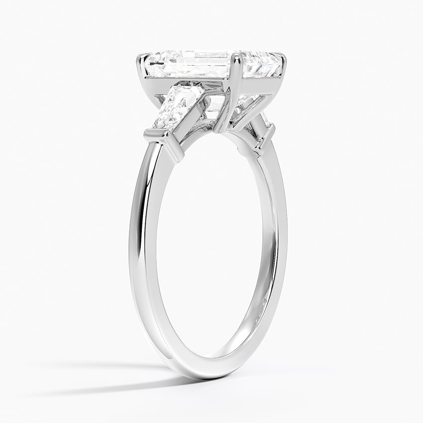 Como Diamond Ring - White Gold - 2 ct - Side 1