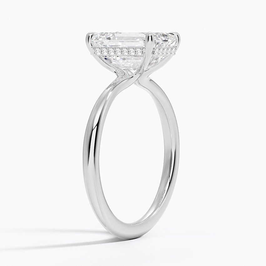 Maldives Diamond Ring - White Gold - 2.5 ct - Side 1