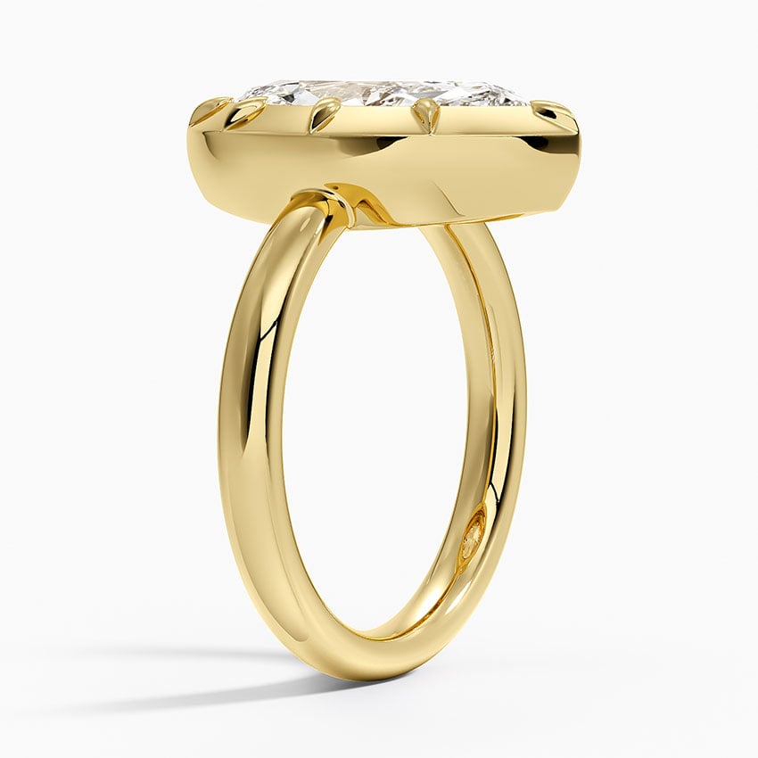 Cartagena Diamond Ring - Yellow Gold - 2.5 ct - Side 1