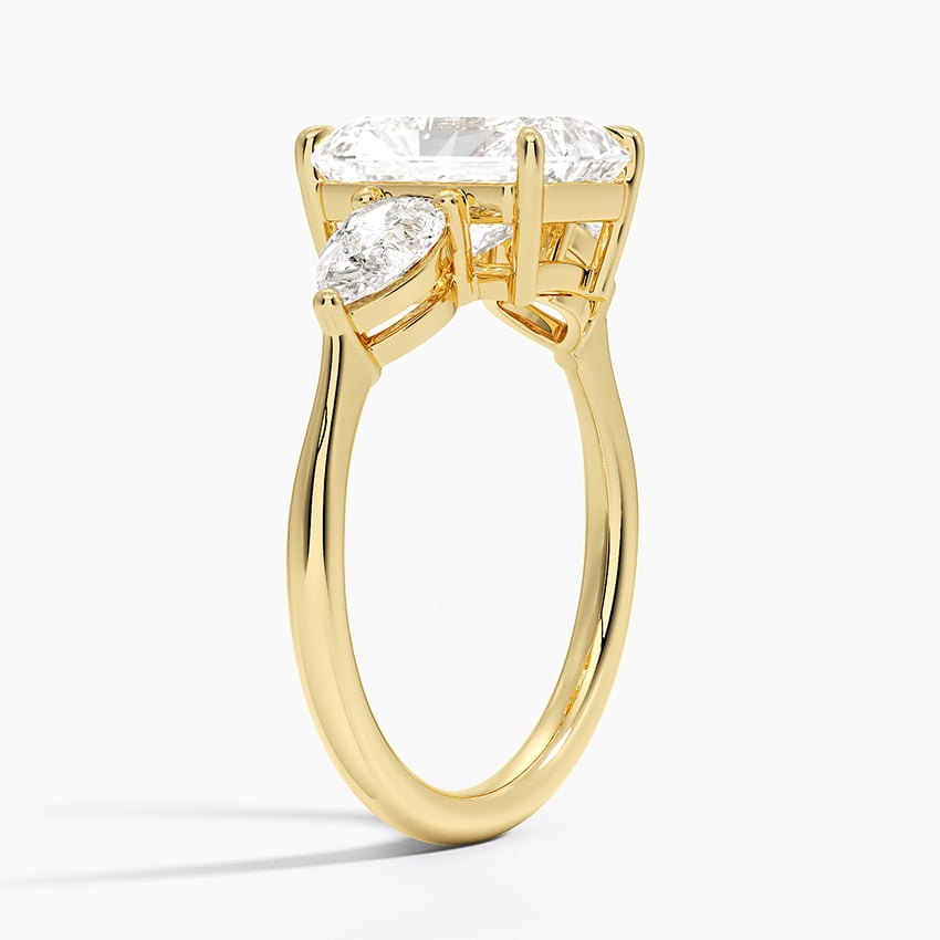 Zanzibar Diamond Ring - Yellow Gold - 2 ct - Side 1