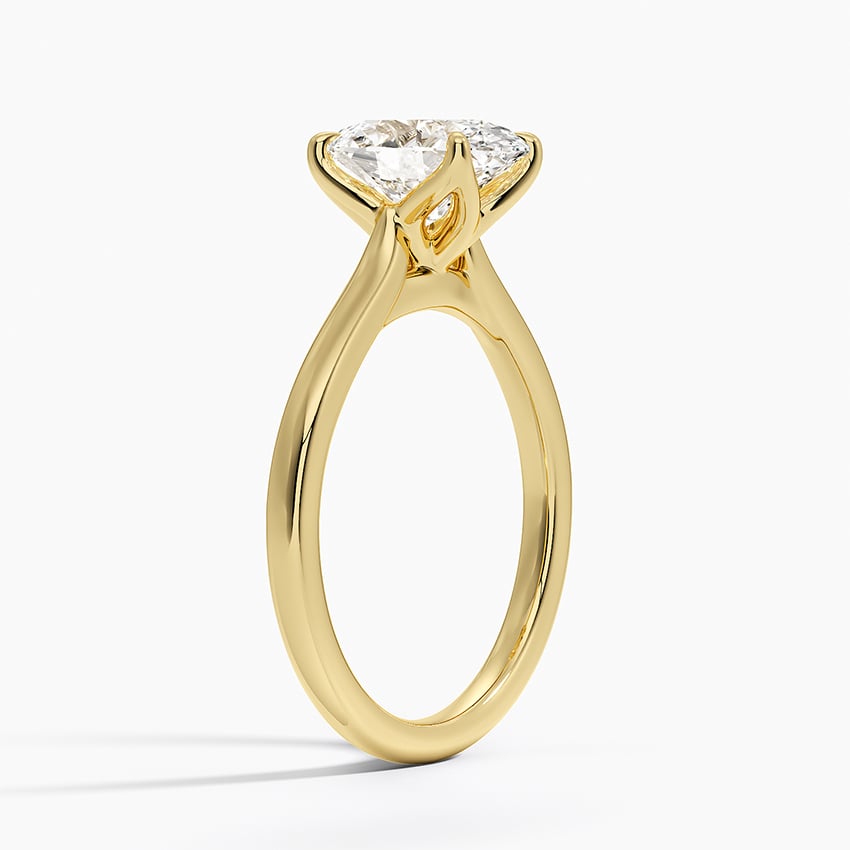 Mendocino Diamond Ring - Yellow Gold - 2 ct - Side 1