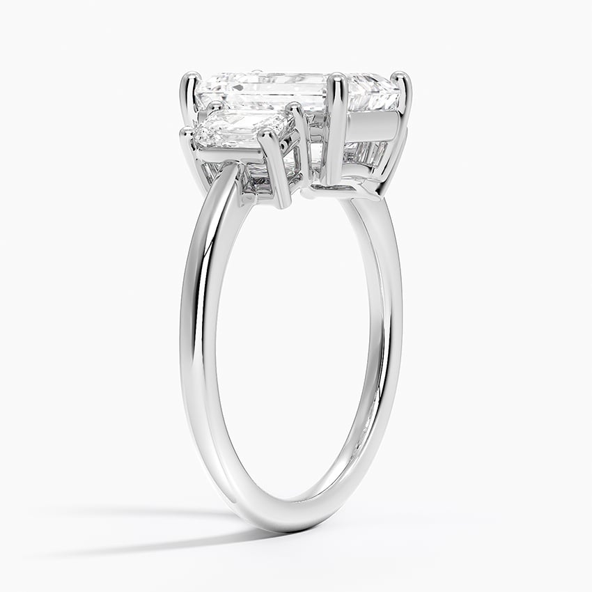 St. Moritz Diamond Ring - White Gold - 2.5 ct - Side 1