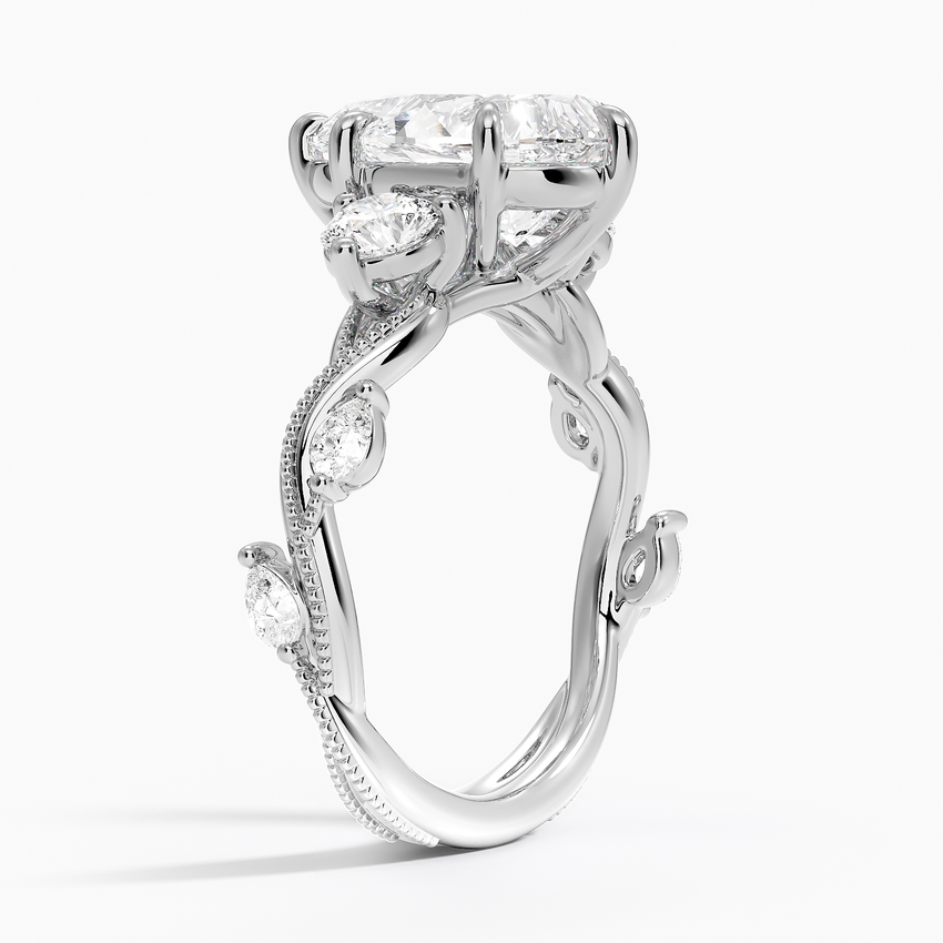 Patagonia Diamond Ring - White Gold - 5 ct - Side 1
