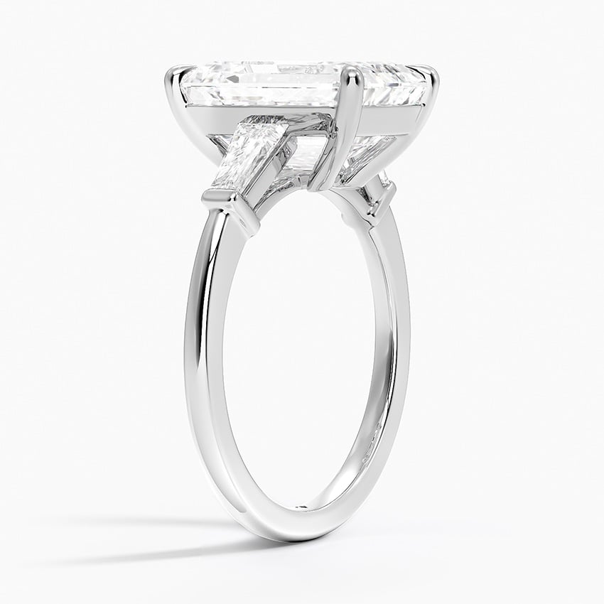 Como Diamond Ring - White Gold - 5 ct - Side 1