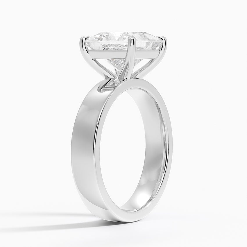 Charleston Diamond Ring - White Gold - 3 ct - Side 1