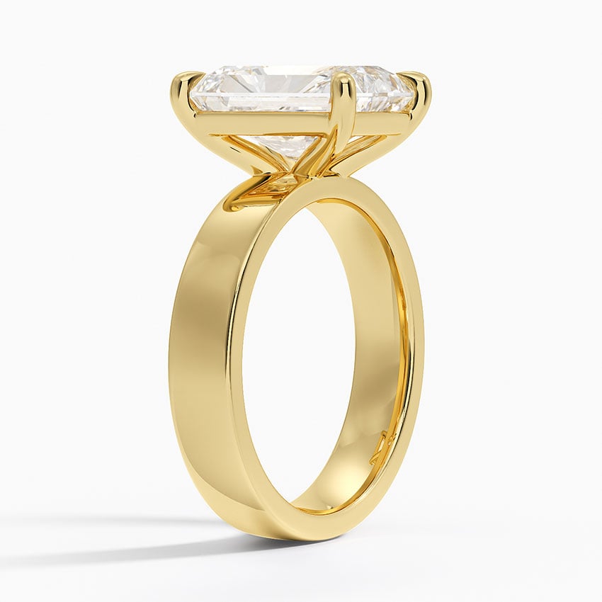 Savannah Diamond Ring - Yellow Gold - 3.5 ct - Side 1