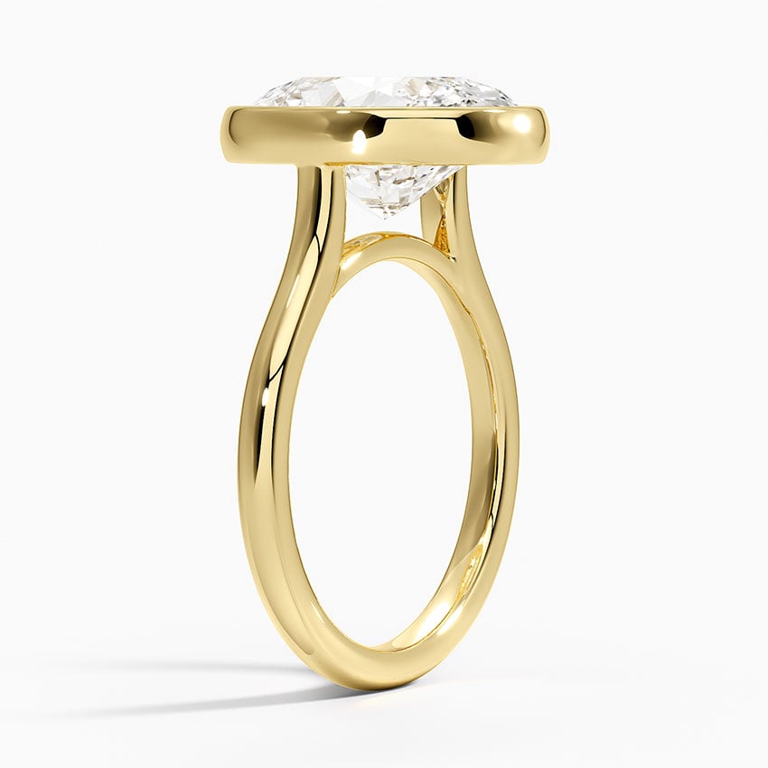Valencia Diamond Ring - Yellow Gold - 5 ct - Side 1