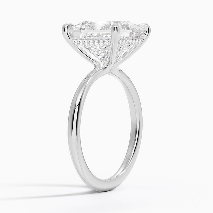 Athens Diamond Ring - White Gold - 5 ct - Side 1