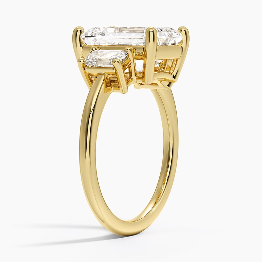 St. Moritz Diamond Ring - Yellow Gold - 3.5 ct - Side 1
