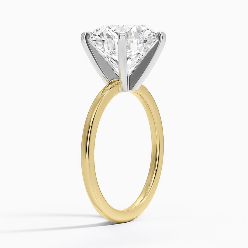 Nantucket Diamond Ring - Yellow Gold - 5 ct - Side 1