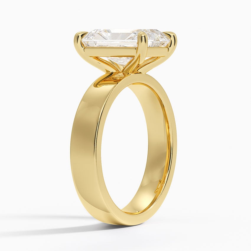 Savannah Diamond Ring - Yellow Gold - 3 ct - Side 1