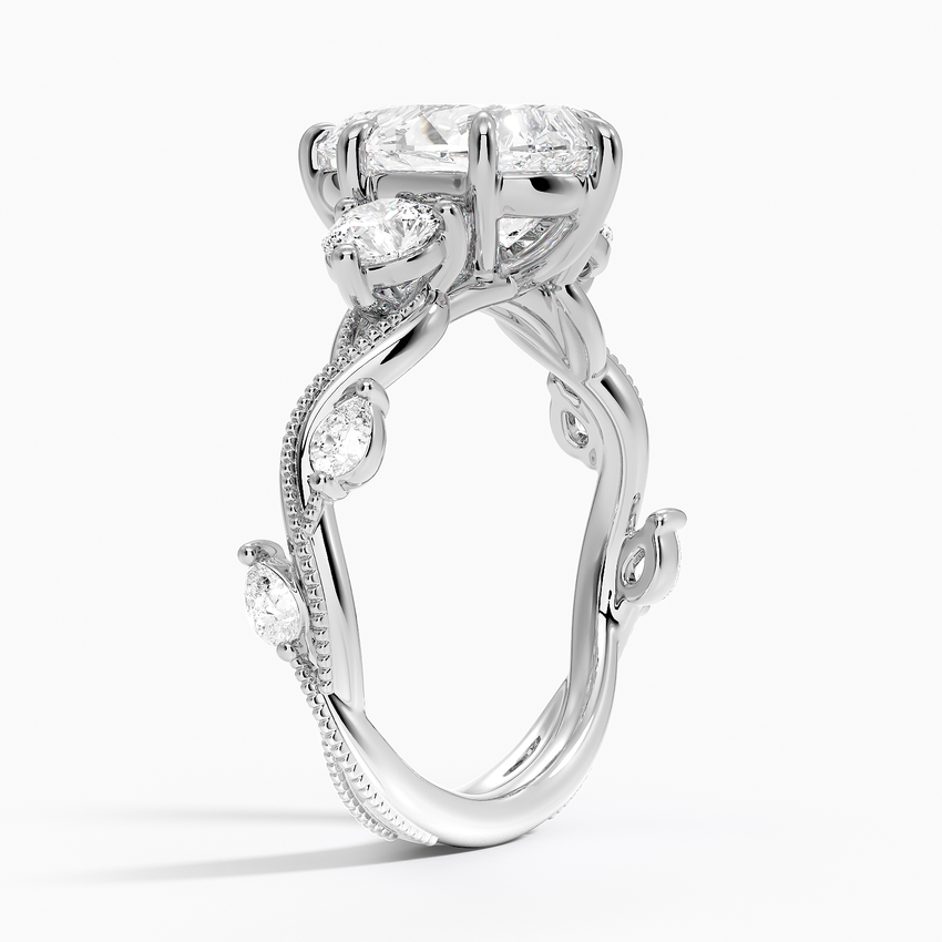 Patagonia Diamond Ring - White Gold - 2.5 ct - Side 1