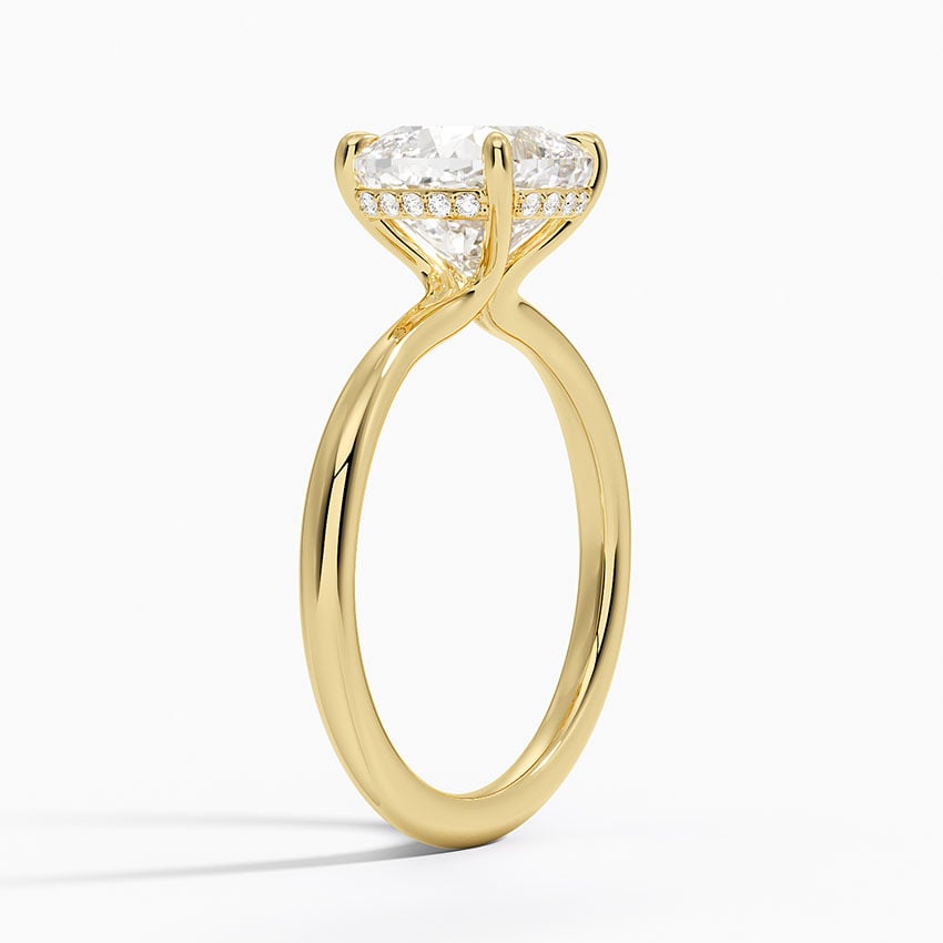 Mykonos Diamond Ring - Yellow Gold - 2.5 ct - Side 1