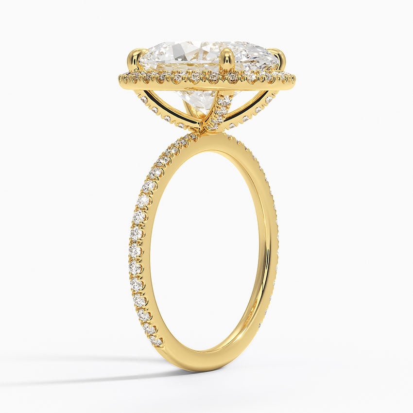 Telluride Diamond Ring - Yellow Gold - 5 ct - Side 1