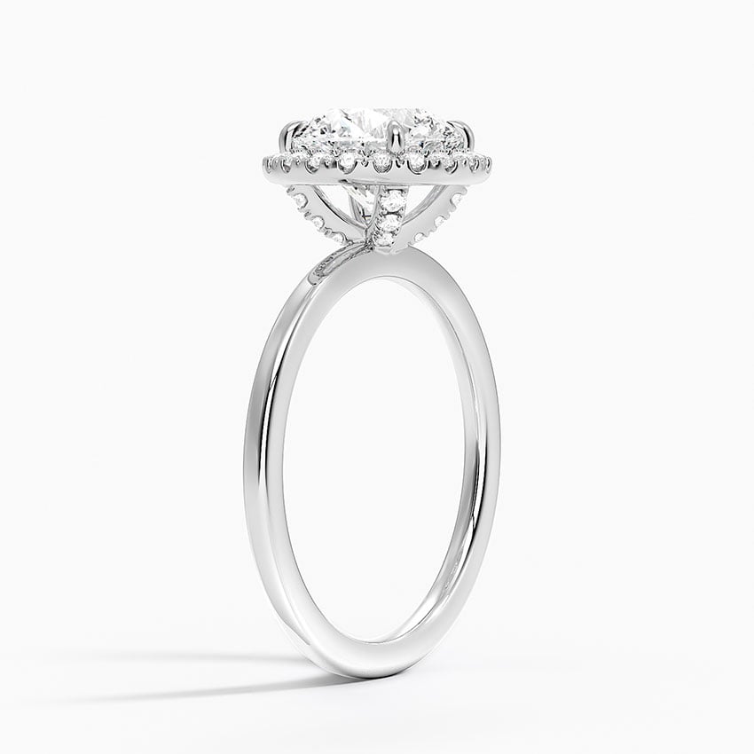 Sedona Diamond Ring - White Gold - 2 ct - Side 1