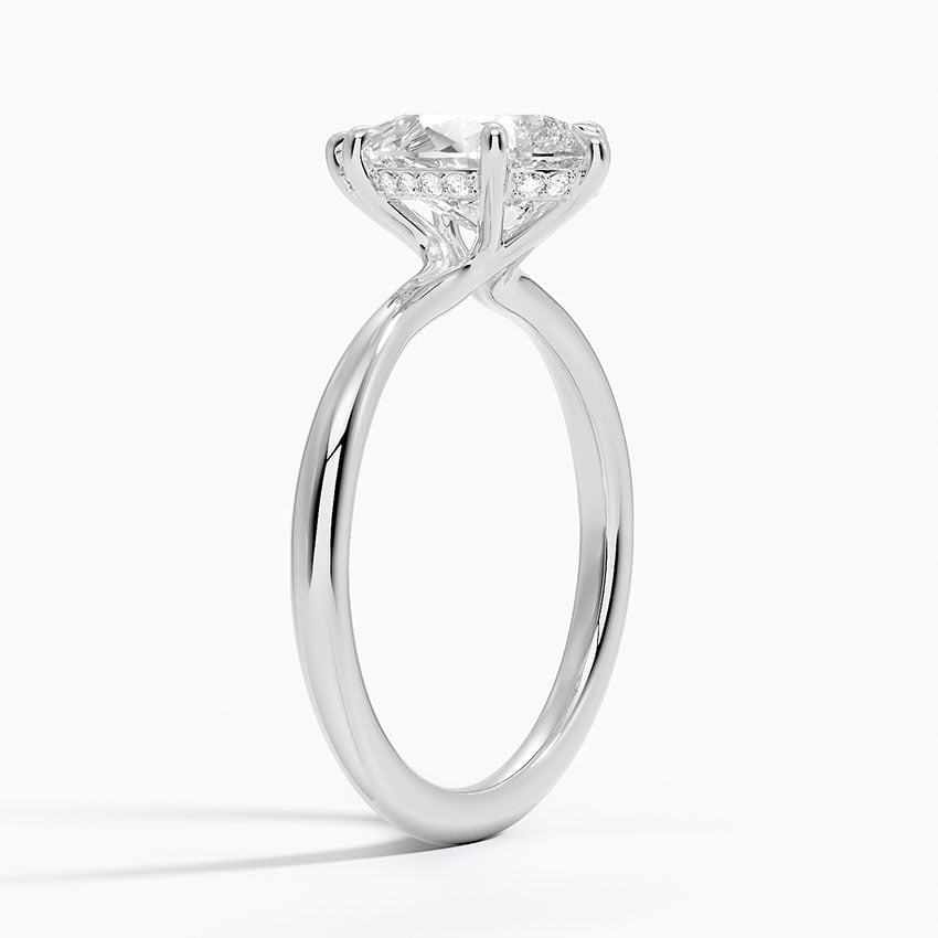 Napa Diamond Ring - White Gold - 2 ct - Side 1