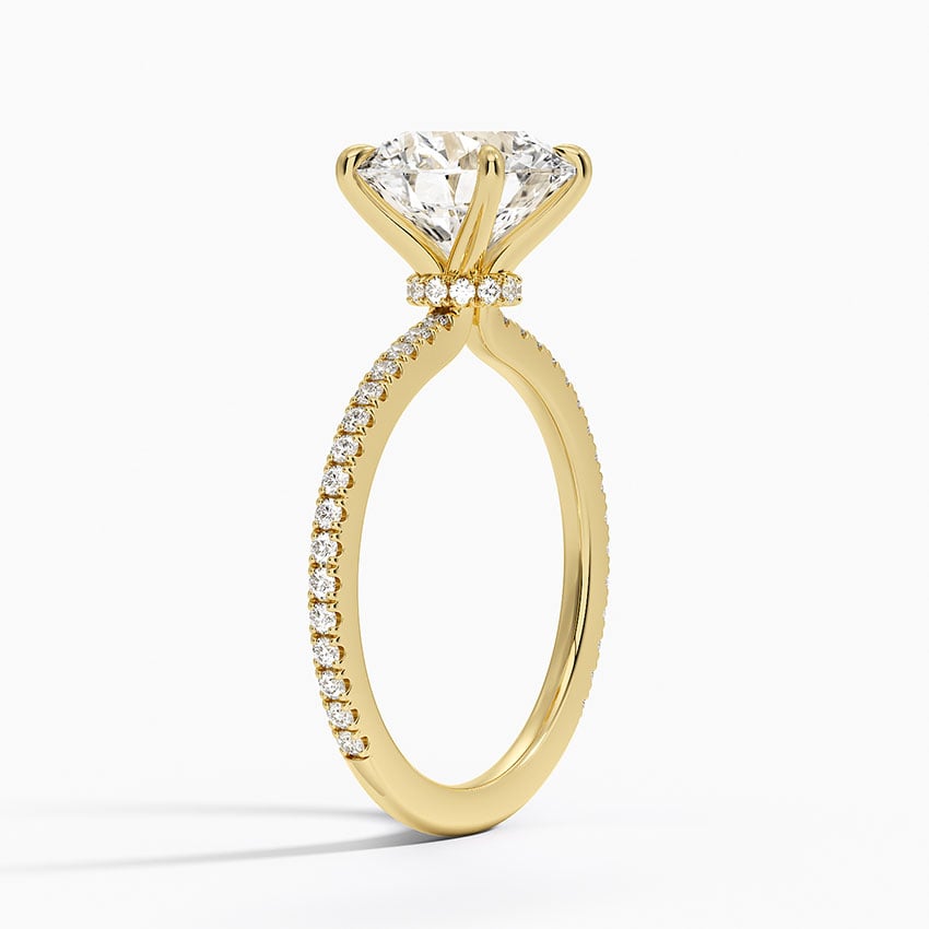 Ravello Diamond Ring - Yellow Gold - 2.5 ct - Side 1