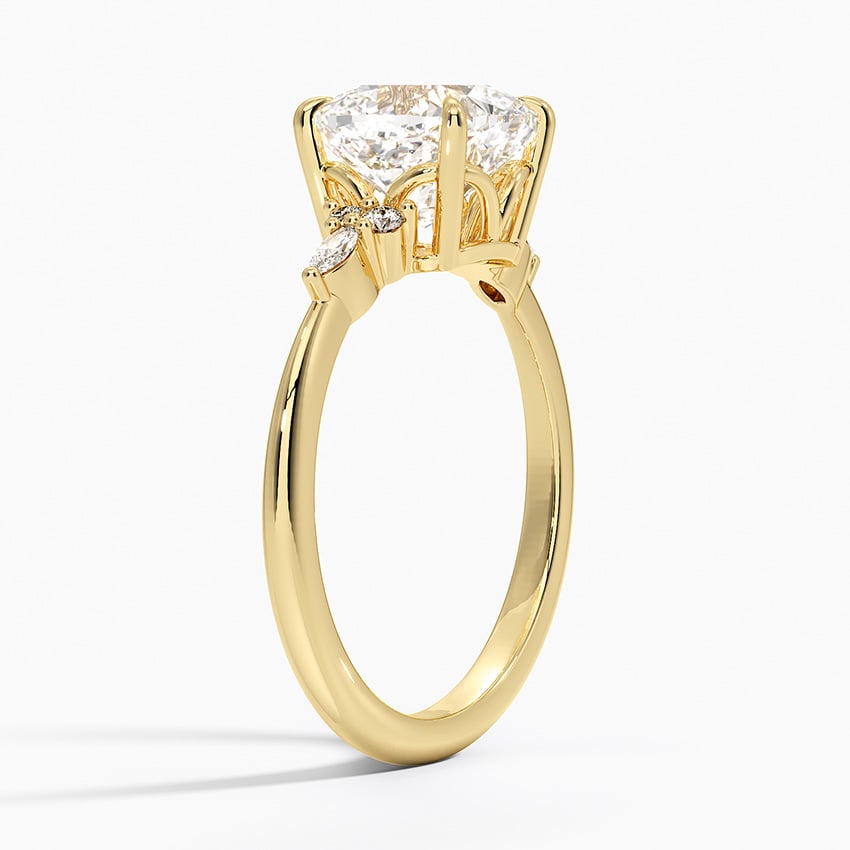 Cortina Diamond Ring - Yellow Gold - 2 ct - Side 1