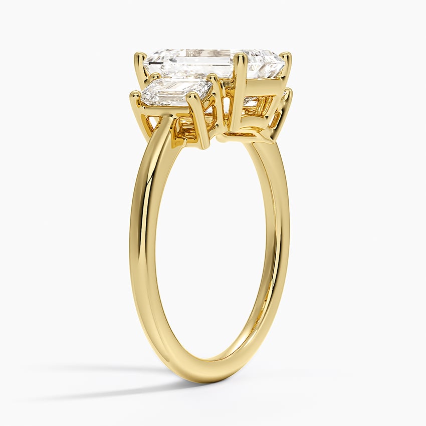 St. Moritz Diamond Ring - Yellow Gold - 2 ct - Side 1