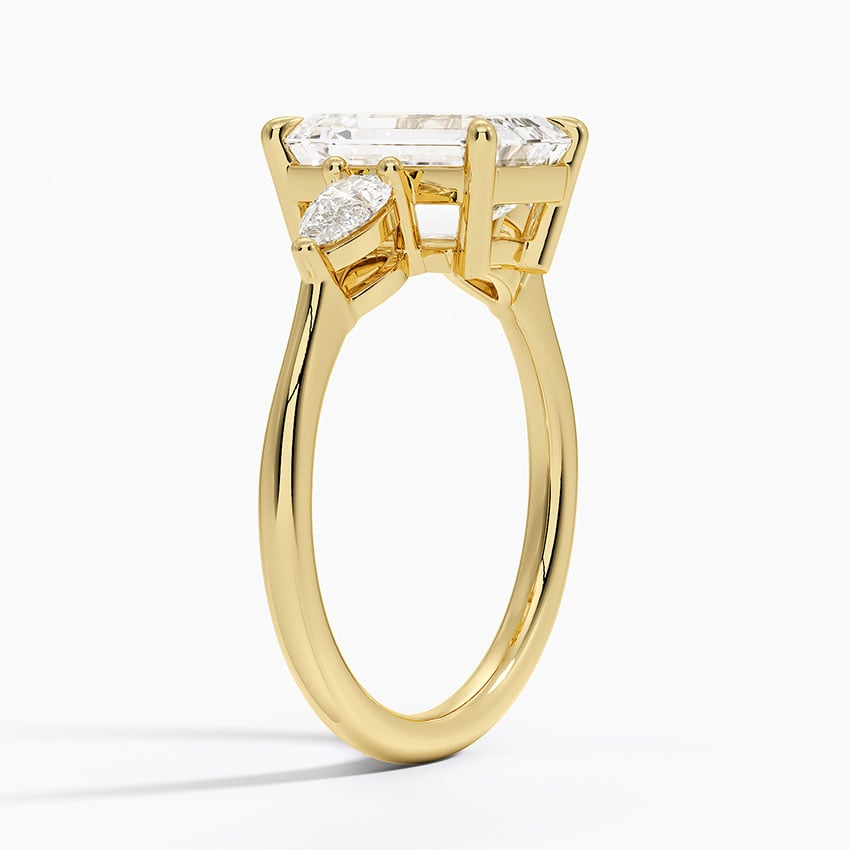 Banff Diamond Ring - Yellow Gold - 2.5 ct - Side 1