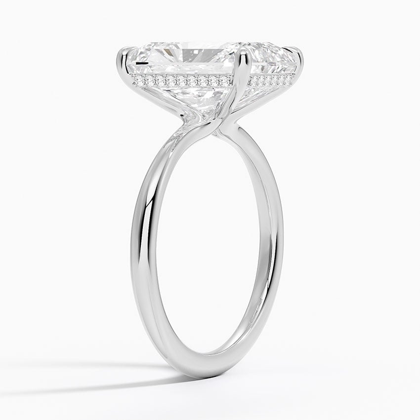 Marbella Diamond Ring - White Gold - 5 ct - Side 1