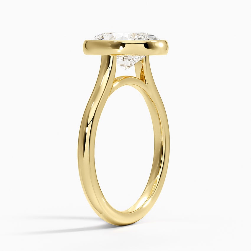 Valencia Diamond Ring - Yellow Gold - 2.5 ct - Side 1