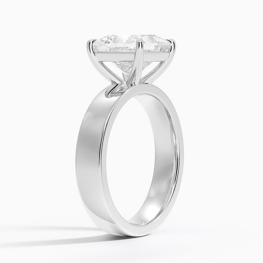 Charleston Diamond Ring - White Gold - 2.5 ct - Side 1
