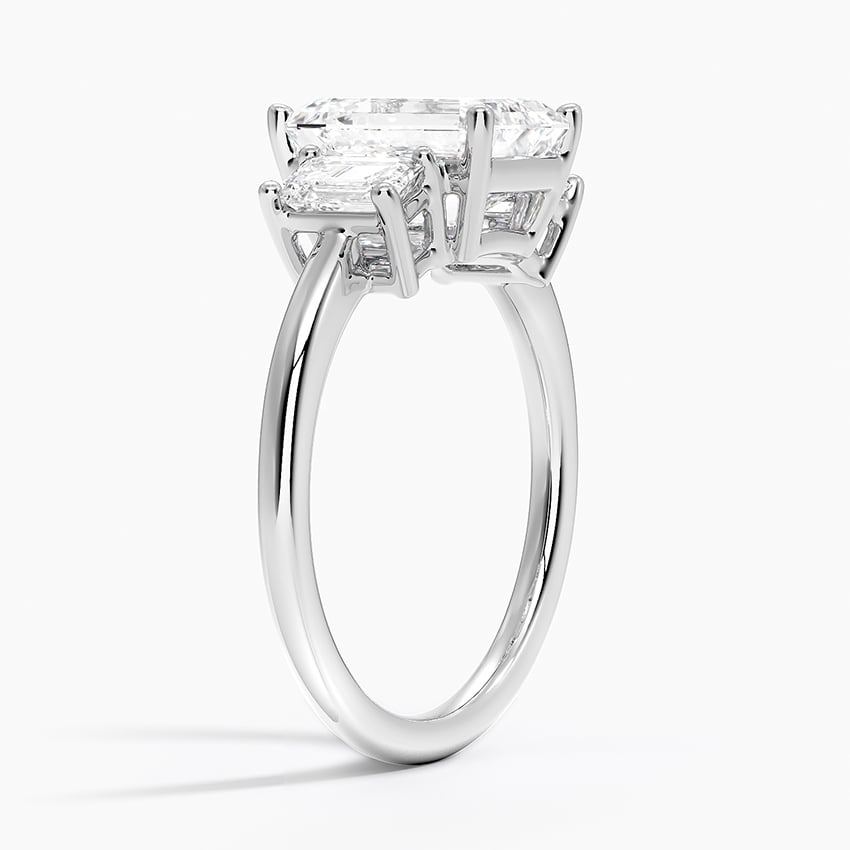 St. Moritz Diamond Ring - White Gold - 2 ct - Side 1