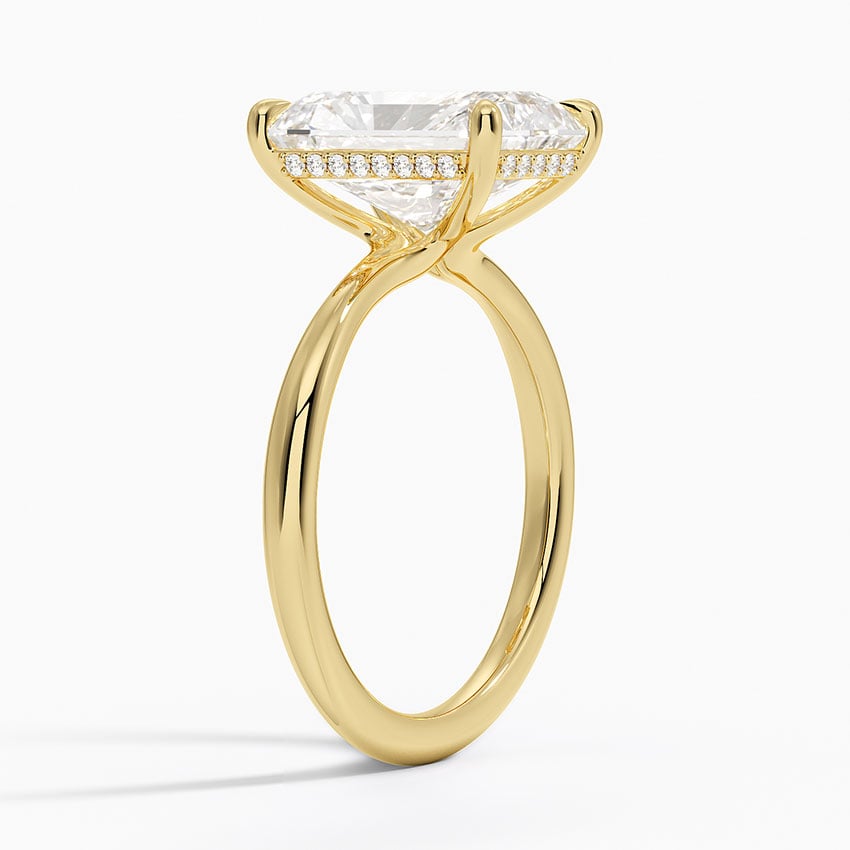 Marbella Diamond Ring - Yellow Gold - 3.5 ct - Side 1