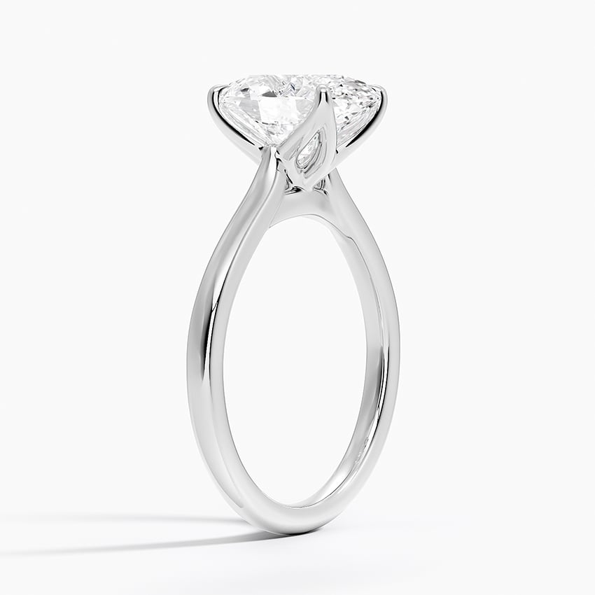 Mendocino Diamond Ring - White Gold - 2.5 ct - Side 1