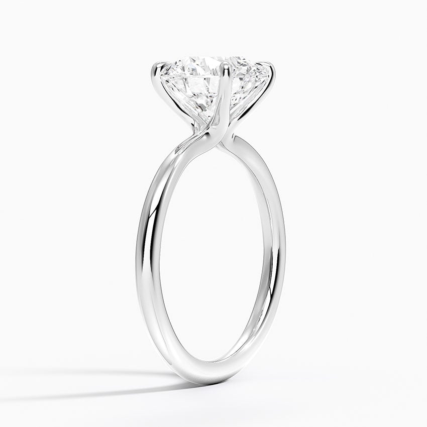 Queenstown Diamond Ring - White Gold - 2.5 ct - Side 1