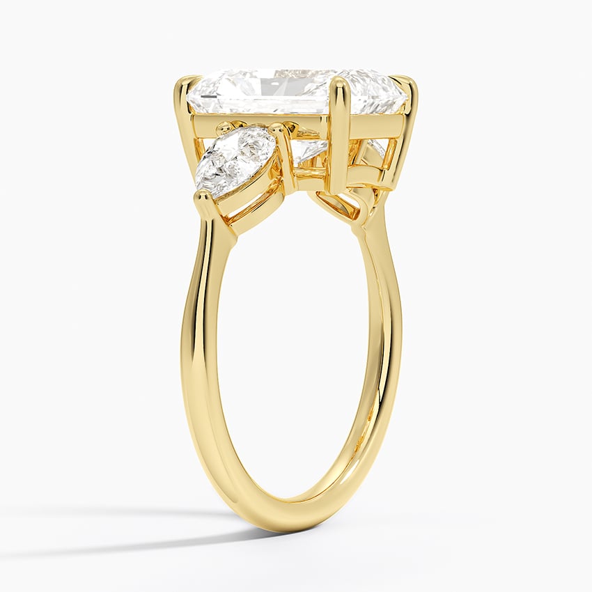 Zanzibar Diamond Ring - Yellow Gold - 3 ct - Side 1
