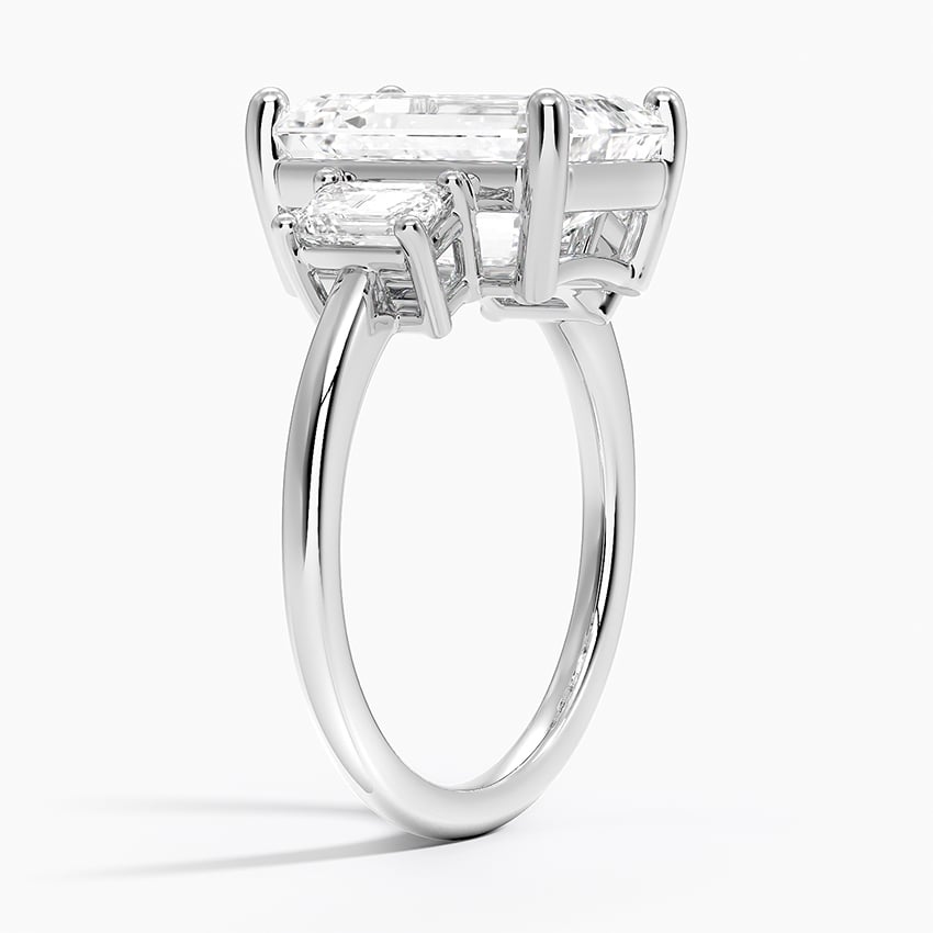 St. Moritz Diamond Ring - White Gold - 5 ct - Side 1