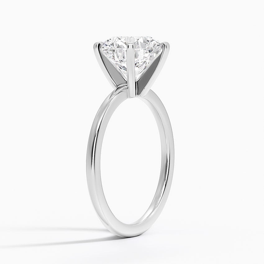 Nantucket Diamond Ring - White Gold - 3 ct - Side 1