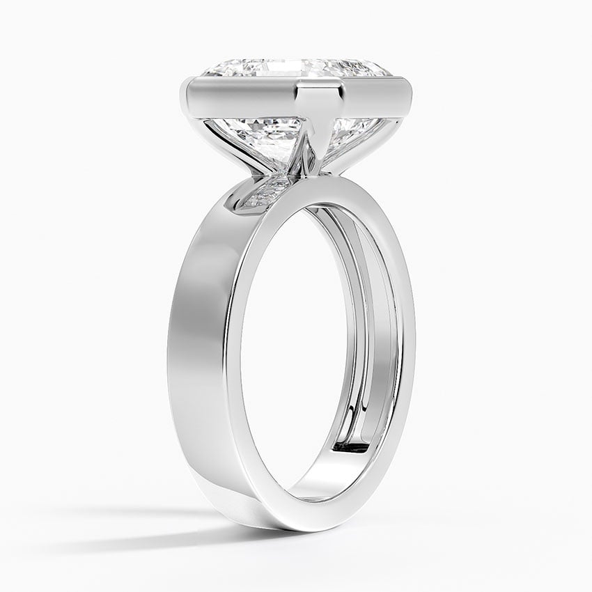 Seychelles Diamond Ring - White Gold - 5 ct - Side 1